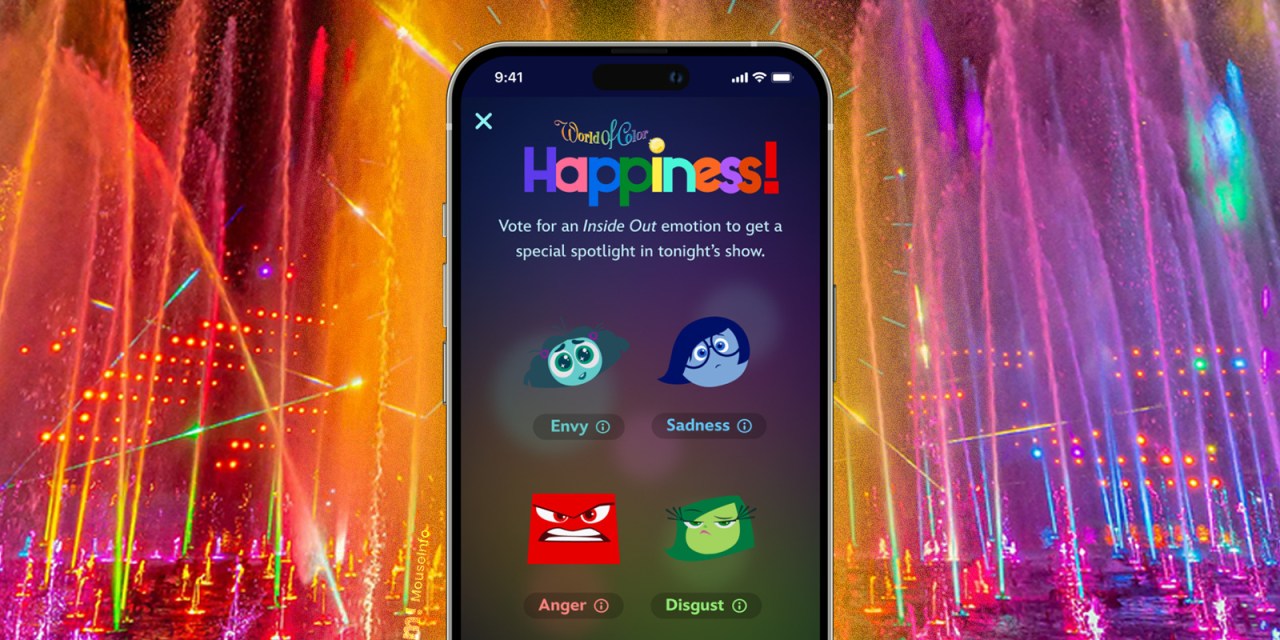 HOW TO: Vote to change World of Color Happiness! during #Disneyland70