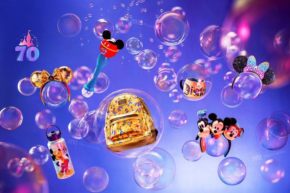 DETAILS: Breakdown of all the merch collections for #Disneyland70