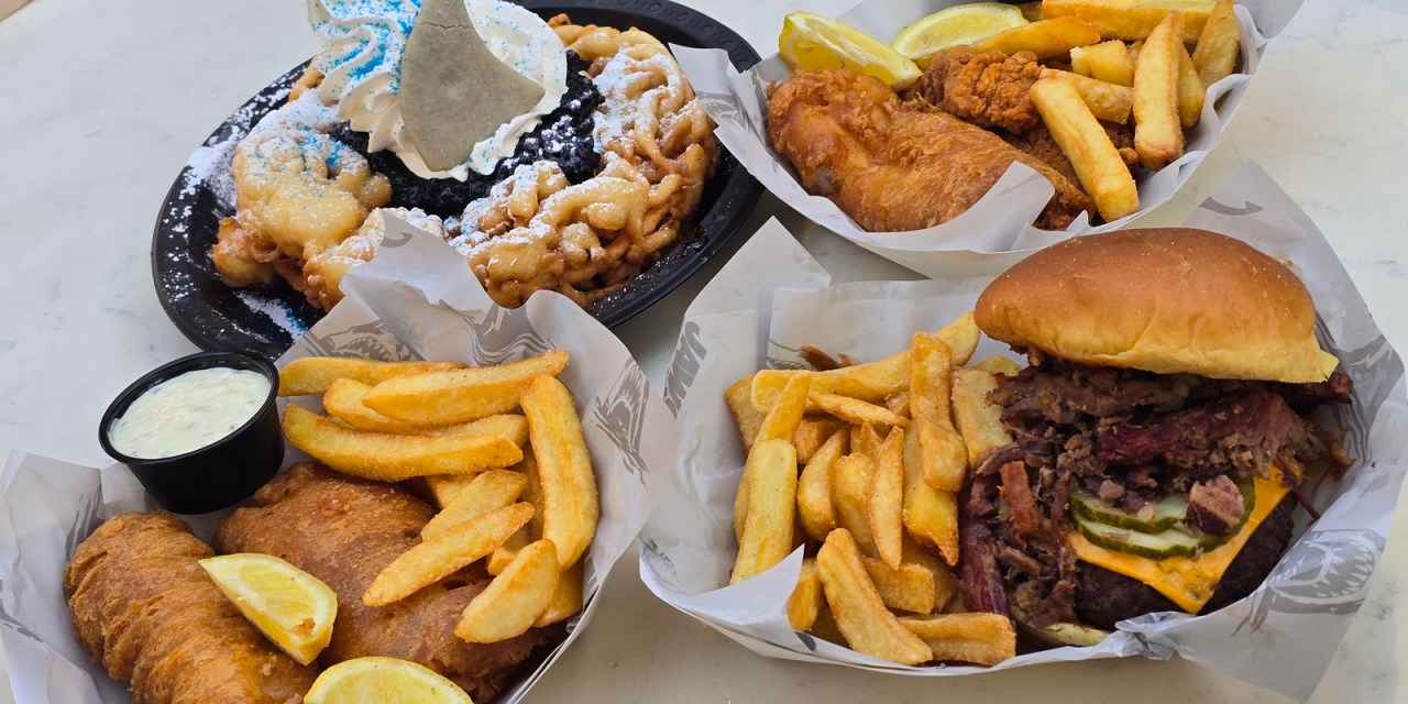 Full Menu (with prices) for Amity Island Cafe at Universal Studios Hollywood