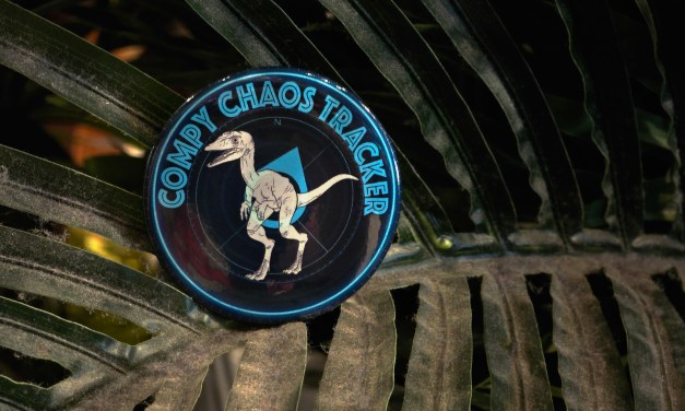 HOW TO: Free button, Compy Chaos scavenger hunt at Universal Mega Movie Summer