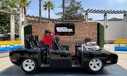 FIRST LOOK: Fast & Furious: Hollywood Drift ride vehicles will hit 72 MPH