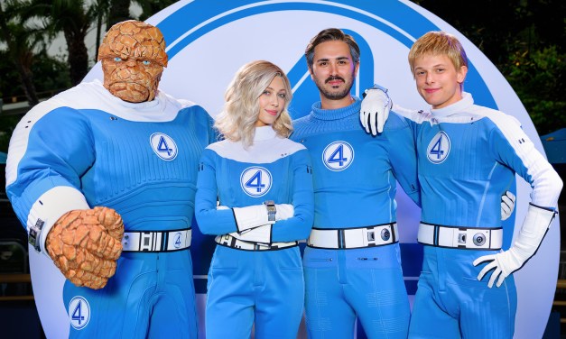 FANTASTIC FOUR characters make first steps at Disneyland starting Jul. 25