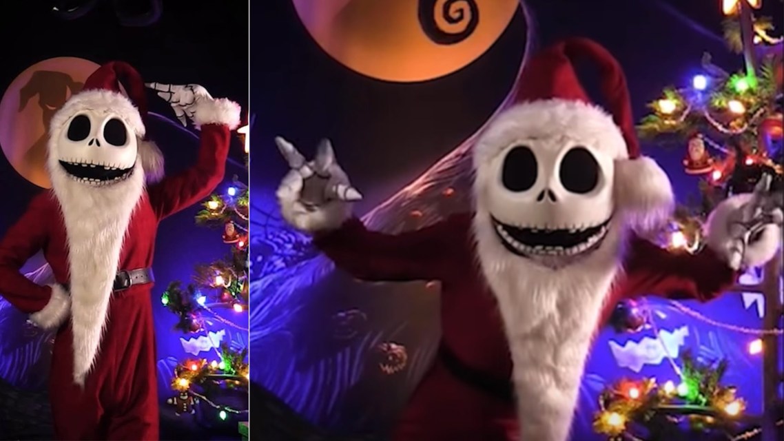 FIRST LOOK: Sandy Claws Jack Skellington character for 2025 Disney