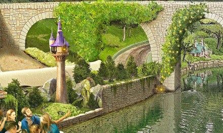 Rapunzel’s Tower at Disneyland will debut in 1:12 scale at Storybook Land Canal Boats