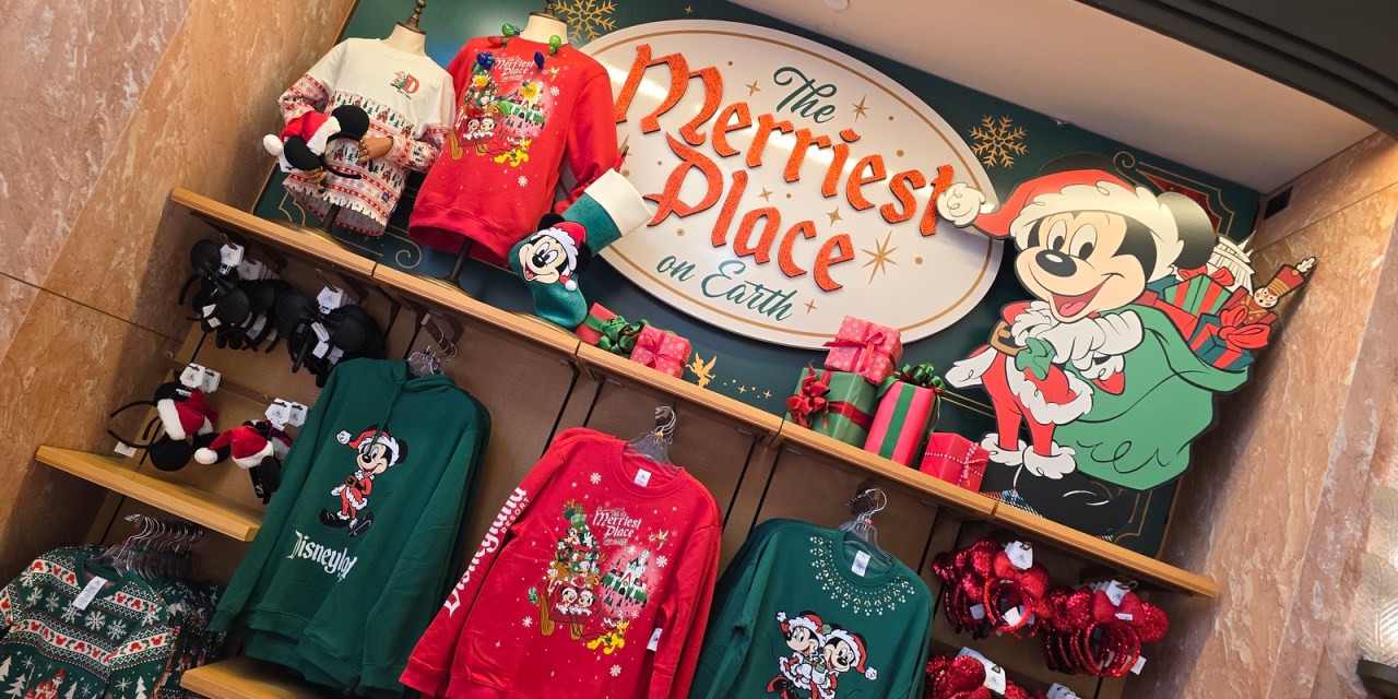MERCH RUN: 2025 Disney Holiday items available at Disneyland Resort