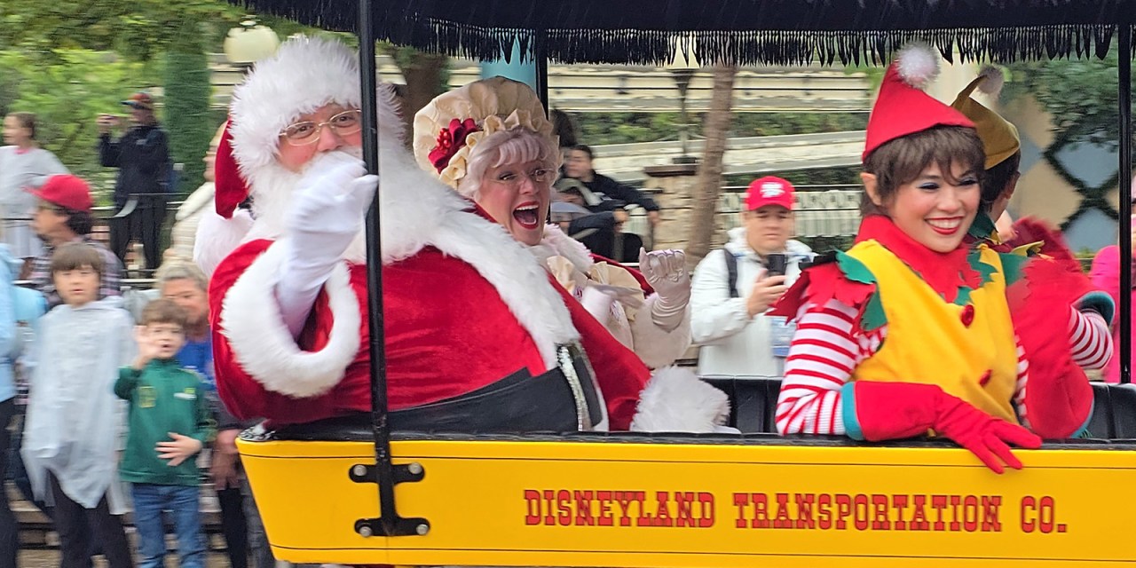 GUIDE: Disneyland holiday Rainy Day Cavalcade features Santa