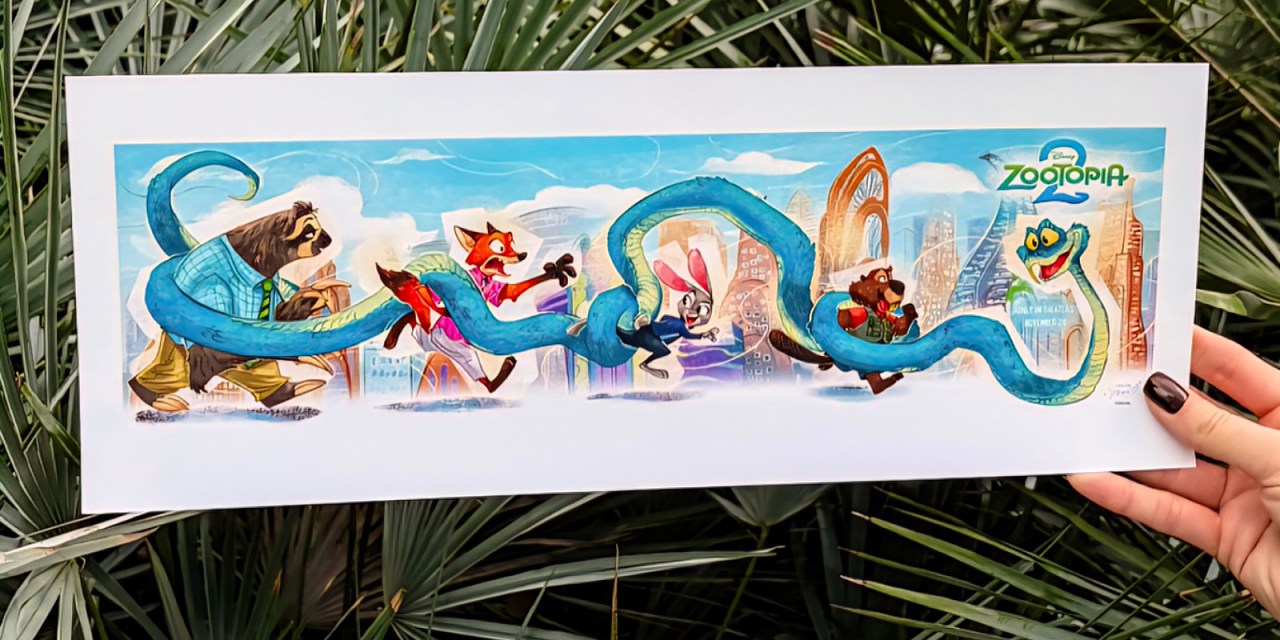 MAGIC KEY PERK: Free commemorative litho for ZOOTOPIA 2