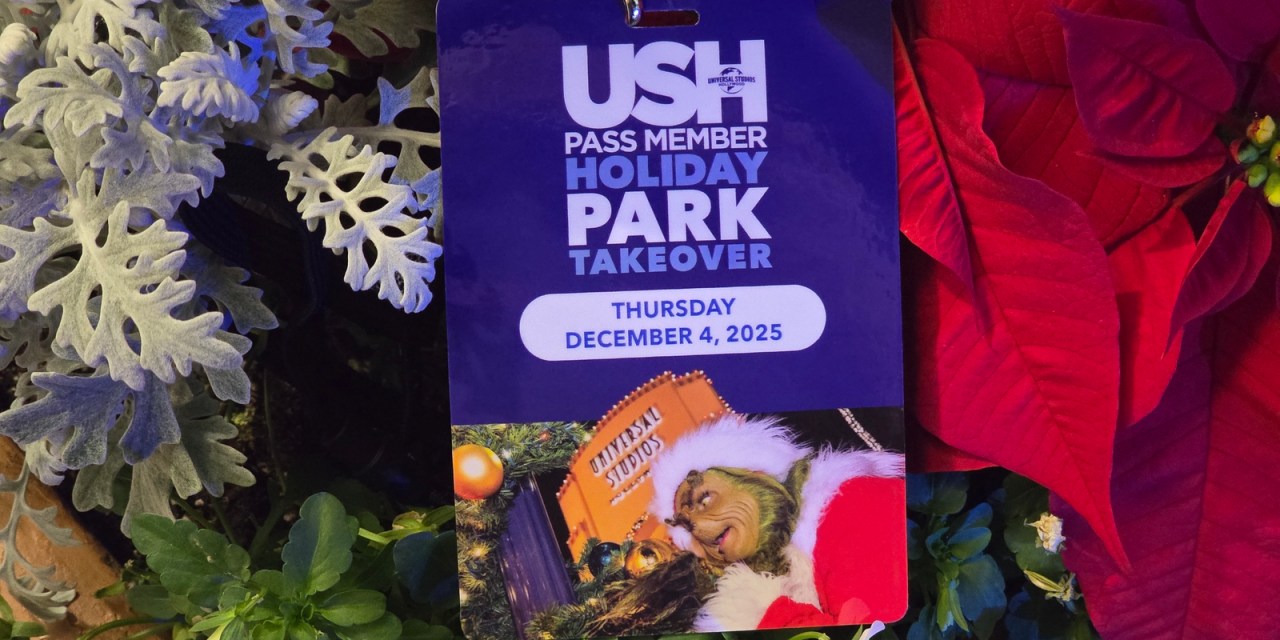 STEP INSIDE: 2025 Pass Member Holiday Park Takeover at Universal Hollywood
