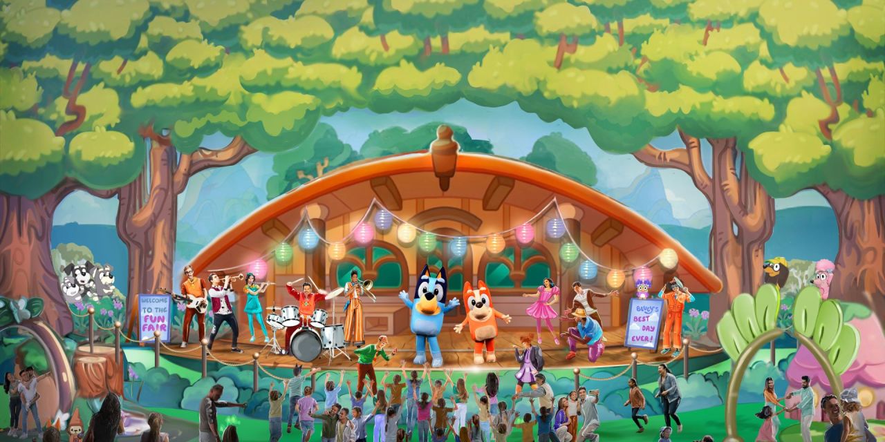 “Bluey’s Best Day Ever!” interactive area coming to Disneyland, Mar. 2026