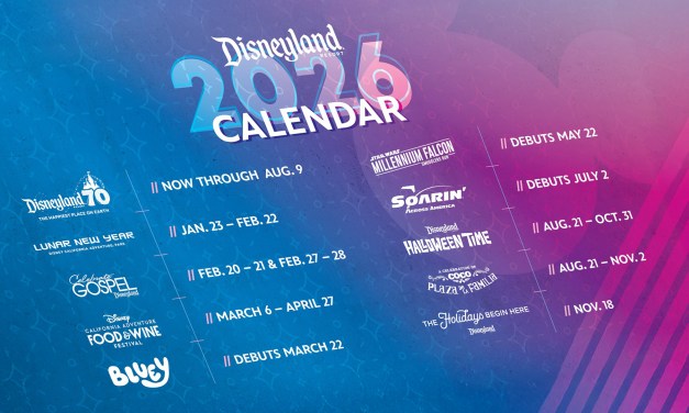 Disneyland 2026 Event Calendar confirms new fun, returning favorites