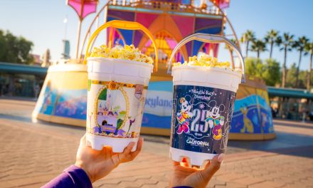 Magic Key Perk! 2026 refillable popcorn buckets celebrate DL70, DCA25