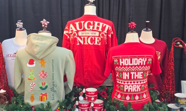 MERCH RUN: Everything in store for 2025 Magic Mountain’s Holiday in the Park