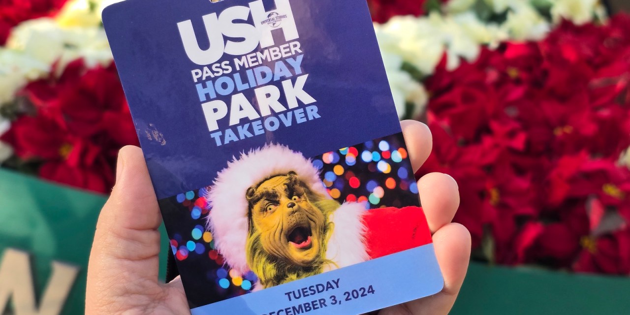STEP INSIDE: 2024 Pass Member Holiday Park Takeover at Universal Hollywood