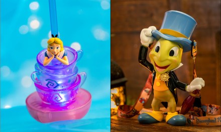 New 2026 novelties: Jiminy Cricket Sipper, Mad Tea Party Bottle Topper