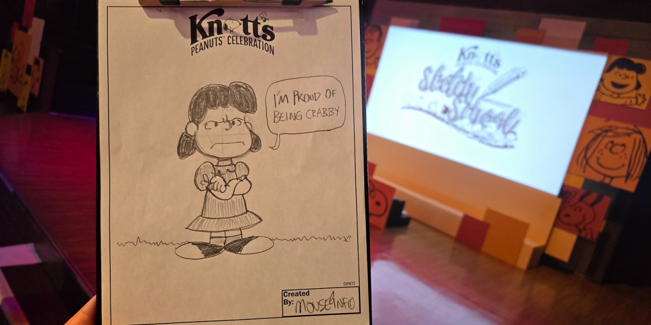 GUIDE: PEANUTS Sketch School, 2026 Knott’s PEANUTS Celebration