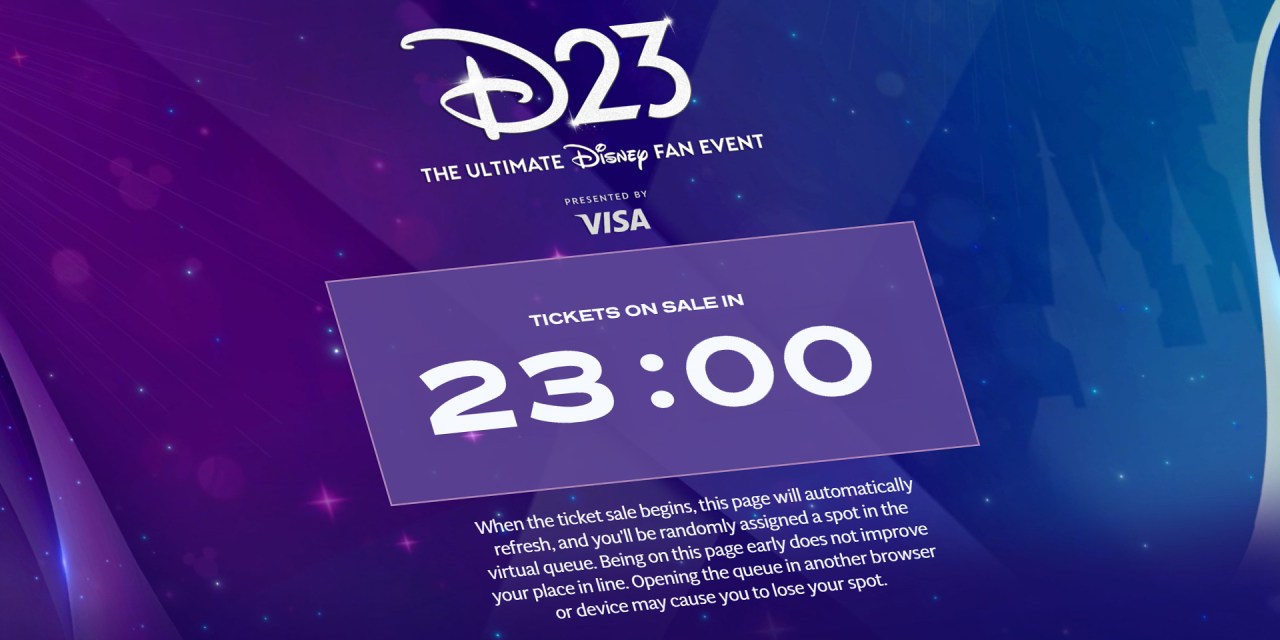 STEP BY STEP: How to buy tickets to 2026 D23: The Ultimate Disney Fan Event