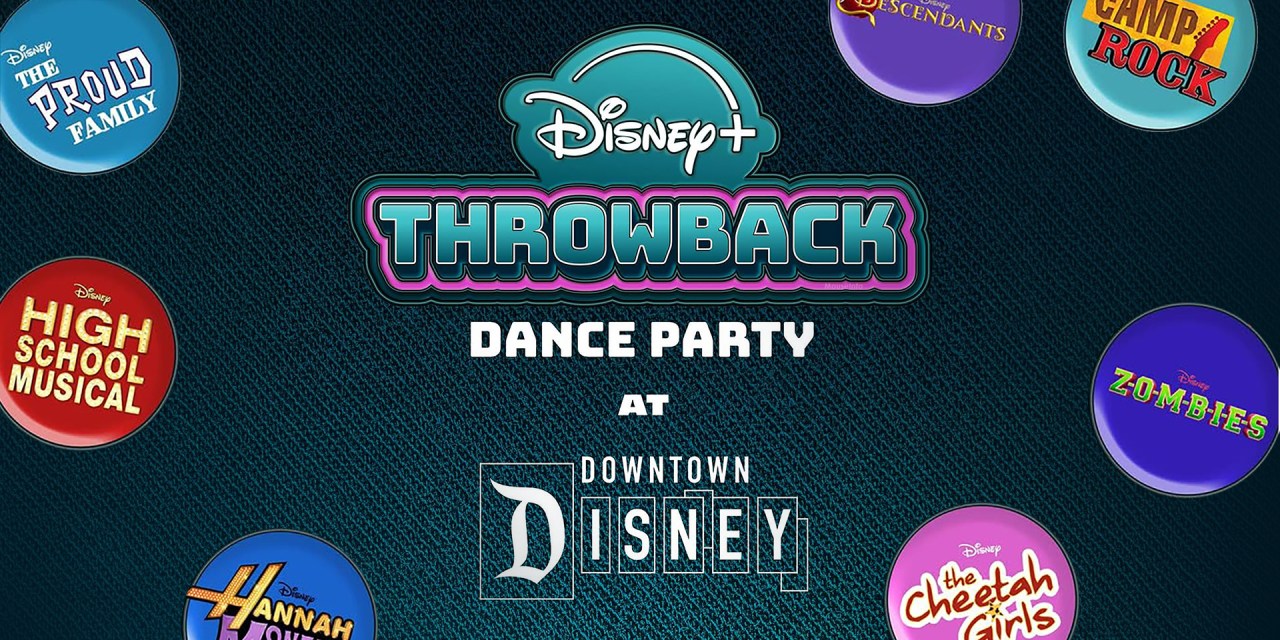 DETAILS: 2026 Disney+ Throwback Dance Party at Downtown Disney