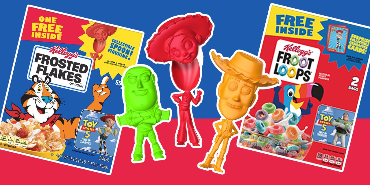 Cereal box toys for TOY STORY 5 coming to select Kellogg’s brands
