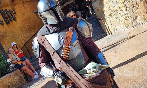 GUIDE: Celebrating Star Wars, MANDALORIAN AND GROGU at Disneyland