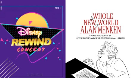 D23 2026: Programming highlights after 4pm include Menken live on stage, Disney Rewind Concert, and more