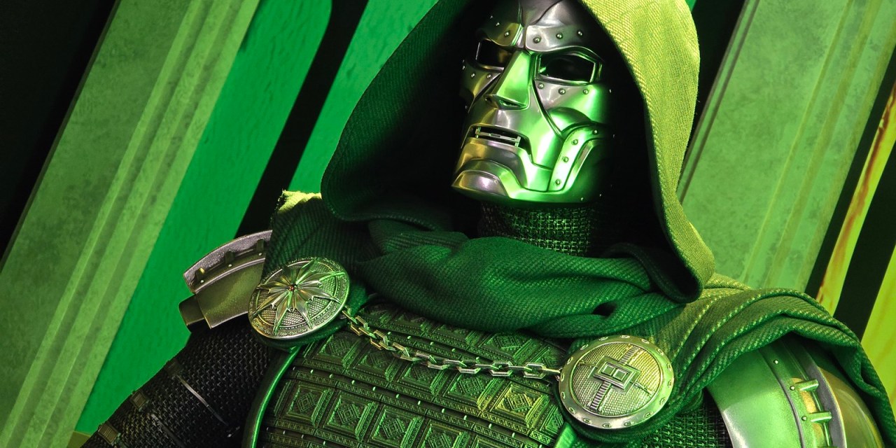 SDCC 2026: Up-close look at Doctor Doom costume details from AVENGERS DOOMSDAY