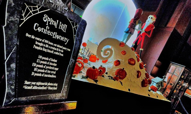 Jack and Sally confectionery at Grand Californian for 2026 Halloween Time