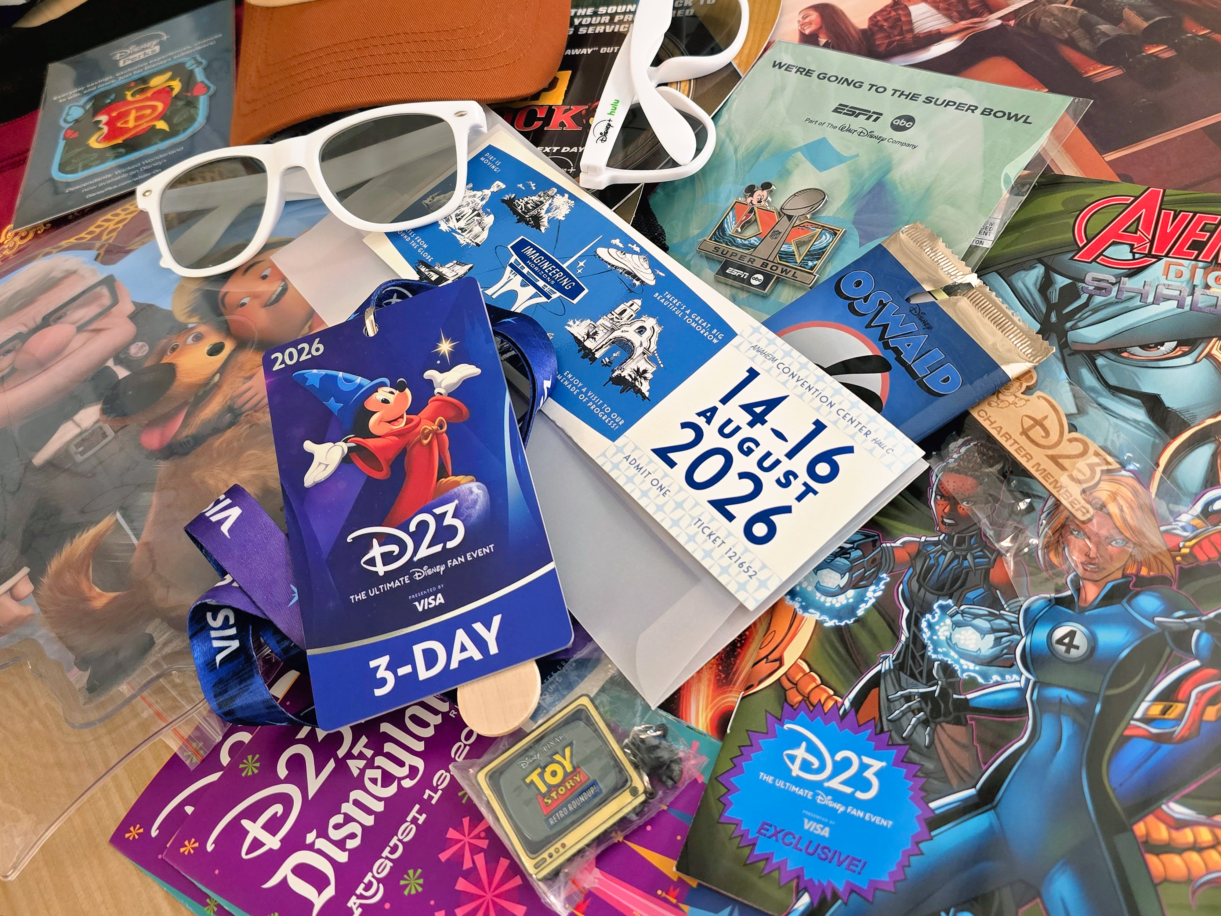 D23 2026: All the freebies we scored at Disney's Ultimate Fan