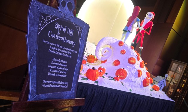 Jack and Sally confectionery at Grand Californian for 2026 Halloween Time