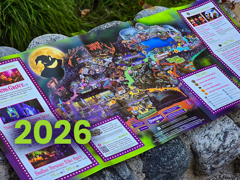 EVENT MAP: 2026 Oogie Boogie Bash — find treat trails, characters, and ...