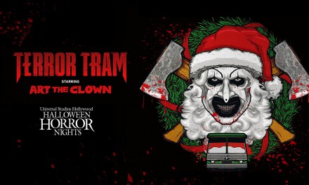 Details: Terror Tram starring Art the Clown at Halloween Horror Nights Hollywood