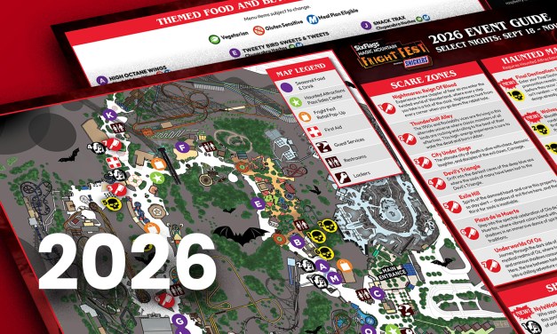 EVENT MAP: 2026 Fright Fest Magic Mountain — find mazes, scare zones, and more